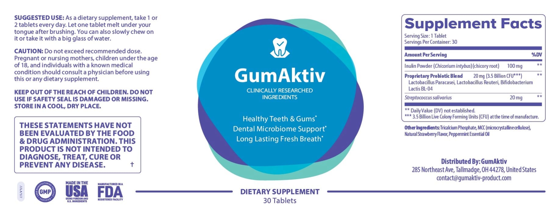 GumAktiv Supplements